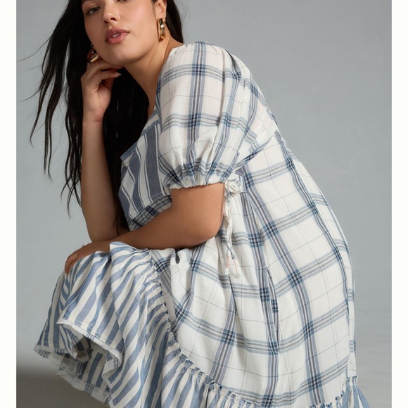 Anthropologie Pilcro Baby Doll Dress, size 1X, EUC - Picture 5 of 10